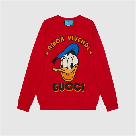 maglione paperino gucci|GUCCI Papiro webbing.